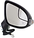 2010-2016 Toyota Venza - Passenger Side Mirror, Power, Power Folding, Heated, Paintable, In-housing Signal Light, With memory, With Puddle Light, No Auto-Dimming, With Blind Spot Glass
