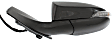 2018-2022 Toyota C-HR - Driver Side Mirror, Power, Power Folding, Heated, Paintable, In-housing Signal Light, No Memory, Puddle Light, Auto-Dimming, and Blind Spot Feature, For Models With Smart Entry System