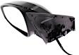 Driver Side Mirror, Power Adjust, Heated, Manual Folding, Paintable, In-housing Signal Light, No Memory, No Puddle Light, No Auto-Dim, No Blind Spot Feature