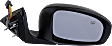 2011 Toyota Avalon Base - Passenger Side Mirror, Power Adjust, Heated, Paintable, Manual Folding, In-housing Signal Light, No Blind Spot Feature, With Memory, No Puddle Light, No Auto-Dimming