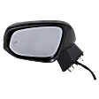Driver Side Mirror, Power Adjust, Manual Folding, Heated, Paintable, In-housing Signal Light, No Puddle Light, With BSD in Glass and Side Object Sensor, Japan/USA Built Vehicles