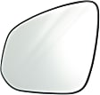 Driver Side Mirror Glass, Non-Heated, No Blind Spot Feature, Flat, With backing plate, North America Built Vehicle