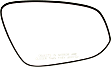 Passenger Side Mirror Glass, Non-Heated, No Blind Spot Feature, Convex, With backing plate, North America Built Vehicle
