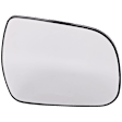 2011 Toyota Sienna - Mirror Glass Passenger Side, For Models With Non-Towing Mirror, Non-Heated, No Blind Spot Feature, No Signal Light