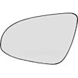 2012-2014 Toyota Camry - Driver Side Mirror Glass, Heated, No Blind Spot Feature, No Turn Signal Light, With Backing Plate