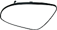 2012-2014 Toyota Camry - Driver Side Mirror Glass, Heated, No Blind Spot Feature, No Turn Signal Light, With Backing Plate