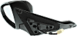 Driver Side Mirror, Power, Manual Folding, Heated, Paintable, No Signal Light, No Memory, No Puddle Light, No Auto-Dimming, With Blind Spot Detection in Glass