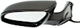 Driver Side Mirror, Power, Manual Folding, Heated, Paintable, No Signal Light, No Memory, No Puddle Light, No Auto-Dimming, With Blind Spot Detection in Glass