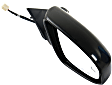 Passenger Side Mirror, Power, Manual Folding, Heated, Paintable, No Signal Light, No Memory, No Puddle Light, No Auto-Dimming, With Blind Spot Detection in Glass