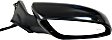 Passenger Side Mirror, Power, Manual Folding, Heated, Paintable, No Signal Light, No Memory, No Puddle Light, No Auto-Dimming, With Blind Spot Detection in Glass