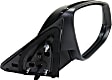2014-2018 Toyota Highlander - Passenger Side Mirror, Power, Manual Folding, Heated, Paintable, In-housing Signal Light, With memory, With Puddle Light, No Auto-Dimming, With Blind Spot Detection in Glass