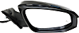 2014-2018 Toyota Highlander - Passenger Side Mirror, Power, Manual Folding, Heated, Paintable, In-housing Signal Light, With memory, With Puddle Light, No Auto-Dimming, With Blind Spot Detection in Glass
