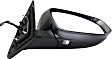 2014-2018 Toyota Highlander - Passenger Side Mirror, Power, Manual Folding, Heated, Paintable, In-housing Signal Light, With memory, With Puddle Light, No Auto-Dimming, With Blind Spot Detection in Glass