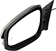 2019 Toyota Highlander - Driver Side Mirror, Power Adjust, Heated, Paintable, Manual Folding, In-housing Signal Light, With Blind Spot Detection in Glass, No Memory, No Puddle Light, No Auto-Dimming