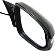 Passenger Side Mirror, Power Adjust, Manual Folding, Heated, Paintable, In-housing Signal Light, No Memory, No Puddle Light, No Auto-Dimming, With Blind Spot Detection in Glass