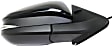 Passenger Side Mirror, Power Adjust, Manual Folding, Heated, Paintable, In-housing Signal Light, No Memory, No Puddle Light, No Auto-Dimming, With Blind Spot Detection in Glass