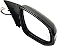 Passenger Side Mirror, Power Adjust, Heated, Power Folding, Paintable, In-housing Signal Light, No Memory, No Puddle Light, No Auto-Dim, With Blind Spot Detection in Glass