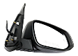 2016-2023 Toyota Tacoma - Passenger Side Mirror, Power, Power Folding, Heated, Chrome, In-housing Signal Light, No Memory, No Puddle Light, No Auto-Dimming, With Blind Spot Detection in Glass