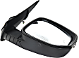 2016-2023 Toyota Tacoma - Passenger Side Mirror, Power, Power Folding, Heated, Chrome, In-housing Signal Light, No Memory, No Puddle Light, No Auto-Dimming, With Blind Spot Detection in Glass