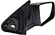 2014-2021 Toyota Tundra - Passenger Side Mirror, Power Adjust, Heated, Manual Folding, Textured Black, No Signal Light, No Memory, No Puddle Light, No Auto-Dimming, With Blind Spot Detection in Glass