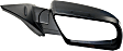 2014-2021 Toyota Tundra - Passenger Side Mirror, Power Adjust, Heated, Manual Folding, Textured Black, No Signal Light, No Memory, No Puddle Light, No Auto-Dimming, With Blind Spot Detection in Glass