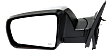 2014 Toyota Tundra - Driver Side Mirror, For Models With Lane Change Assist, Power Adjust, Heated, Chrome, Manual Folding, No Signal Light, With Blind Spot Detection in Glass, No Memory, No Puddle Light, No Auto-Dimming