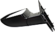 2014 Toyota Tundra - Driver Side Mirror, For Models With Lane Change Assist, Power Adjust, Heated, Chrome, Manual Folding, No Signal Light, With Blind Spot Detection in Glass, No Memory, No Puddle Light, No Auto-Dimming