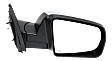 2014 Toyota Tundra - Passenger Side Mirror, For Models With Lane Change Assist, Power Adjust, Heated, Chrome, Manual Folding, No Signal Light, With Blind Spot Detection in Glass, No Memory, No Puddle Light, No Auto-Dimming