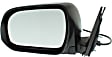 2013 Toyota Highlander - Driver Side Mirror, USA Built Vehicle, Power Adjust, Non-Heated, Paintable, Manual Folding, No Signal Light, No Blind Spot Feature, No Memory, No Puddle Light, No Auto-Dim