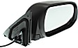 Passenger Side Mirror, Power Adjust, Non-Heated, Manual Folding, Paintable, No Signal Light, No Memory, No Puddle Light, No Auto-Dim, No Blind Spot Feature