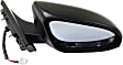 2022 Toyota C-HR - Passenger Side Mirror, For Models Without Smart Entry System, Power Adjust, Heated, Paintable, Manual Folding, In-housing Signal Light, No Blind Spot Feature, No Memory, No Puddle Light, No Auto-Dimming
