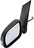 2015 Toyota Sienna LE - Driver Side Mirror, Power Adjust, Heated, Paintable, Power Folding, In-housing Signal Light, With Blind Spot Detection in Glass, With Memory, No Puddle Light, No Auto-Dimming