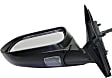 2015 Toyota Sienna LE - Driver Side Mirror, Power Adjust, Heated, Paintable, Power Folding, In-housing Signal Light, With Blind Spot Detection in Glass, With Memory, No Puddle Light, No Auto-Dimming