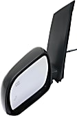 2014 Toyota Sienna - Driver Side Mirror, Power Adjust, Heated, Paintable, Manual Folding, No Signal Light, With Blind Spot Detection in Glass, No Memory, No Puddle Light, No Auto-Dimming