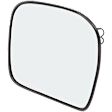 Driver Side Mirror Glass, Non-Heated, No Blind Spot Feature