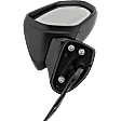 2019-2022 Toyota Avalon - Passenger Side Mirror, Power, Manual Folding, Heated, Paintable, In-housing Signal Light, With memory, No Puddle Light, No Auto-Dimming, With Blind Spot Detection in Glass