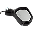 2019-2022 Toyota Avalon - Passenger Side Mirror, Power, Manual Folding, Heated, Paintable, In-housing Signal Light, With memory, No Puddle Light, No Auto-Dimming, With Blind Spot Detection in Glass