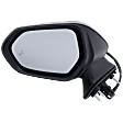 Driver Side Mirror, Power Adjust, Manual Folding, Heated, Paintable, In-housing Signal Light, No Memory, No Puddle Light, No Auto-Dimming, With Blind Spot Detection in Glass
