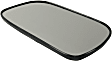 Driver Side Mirror Glass, Heated, No Blind Spot Feature
