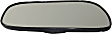 Driver Side Mirror Glass, Heated, No Blind Spot Feature