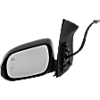 Driver Side Mirror, Power Adjust, Heated, Manual Folding, Paintable, In-housing Signal Light, With Memory, With Puddle Light, No Auto-Dim, With Blind Spot Detection in Glass