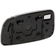 2004-2009 Toyota Prius - Passenger Side Mirror Glass, Non-Heated, No Blind Spot Feature, Convex, With backing plate