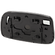 2004-2009 Toyota Prius - Passenger Side Mirror Glass, Non-Heated, No Blind Spot Feature, Convex, With backing plate