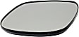 Driver Side Mirror Glass, Non-Heated, No Blind Spot Feature