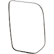 2007-2014 Toyota FJ Cruiser - Passenger Side Mirror Glass, Non-Heated, No Blind Spot Feature, Convex, With backing plate