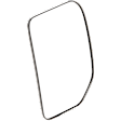 2007-2014 Toyota FJ Cruiser - Passenger Side Mirror Glass, Non-Heated, No Blind Spot Feature, Convex, With backing plate