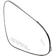 Passenger Side Mirror Glass, Heated, With Blind Spot Detection in Glass, 4 Cyl., 2.0L Engine, Japan/Turkey Built Vehicle