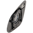 Passenger Side Mirror Glass, Heated, No Blind Spot Feature