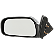 2000 Toyota Camry - Driver Side Mirror, Japan Built Vehicle (VIN starts with J), Power Adjust, Non-Heated, Paintable, Non-Folding, No Signal Light, No Blind Spot Feature, No Memory, No Puddle Light, No Auto-Dimming
