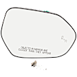 2024 Toyota Corolla - Mirror Glass Passenger Side, Japan or North America Built Vehicle, Heated, With Blind Spot Detection in Glass, No Signal Light